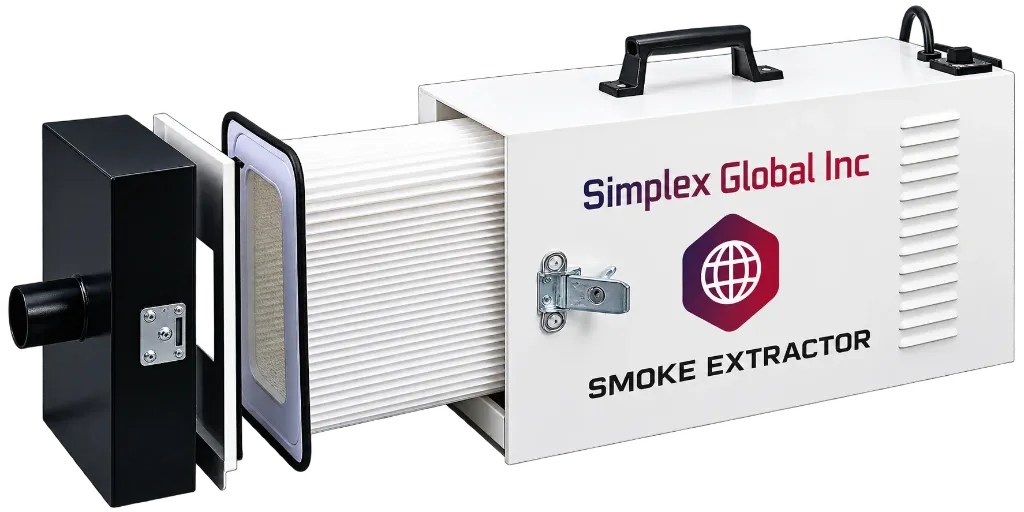 Simplex Low Vacuum Welding Fume Extractor