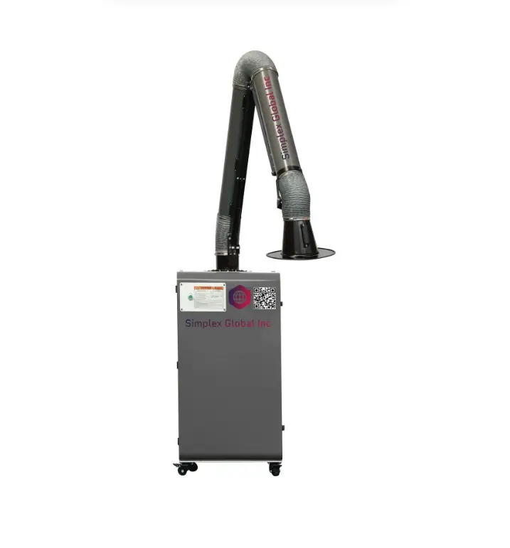 SFE-1201 Single Arm Fume Extractor – 1650 CFM | 4 HP | 230V