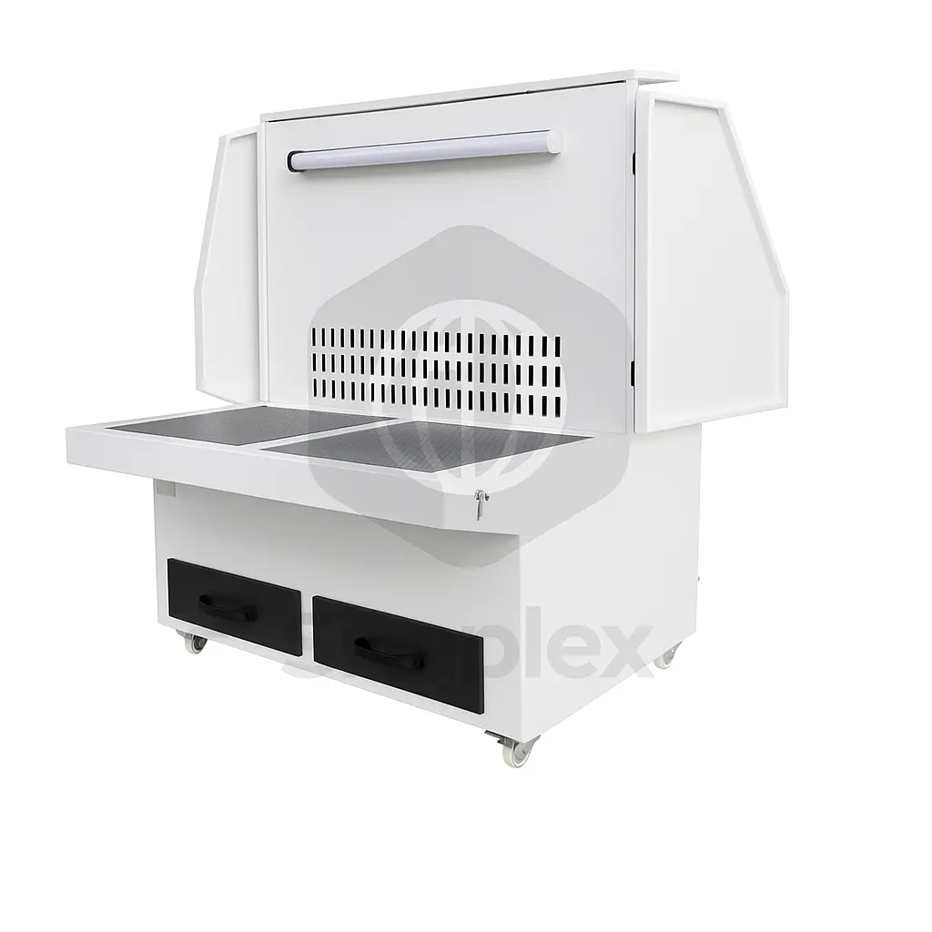 SDT-1500-W Cartridge Dust Collector with Work Table