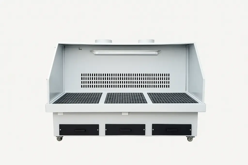 SDT-2000 High-Capacity Downdraft Grinding Table