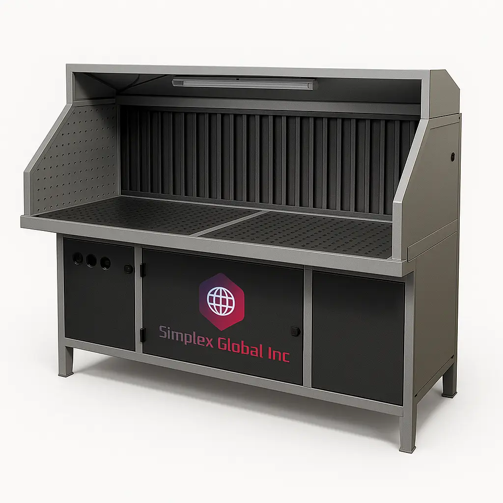 SDT-1800-B Industrial Downdraft Grinding Table