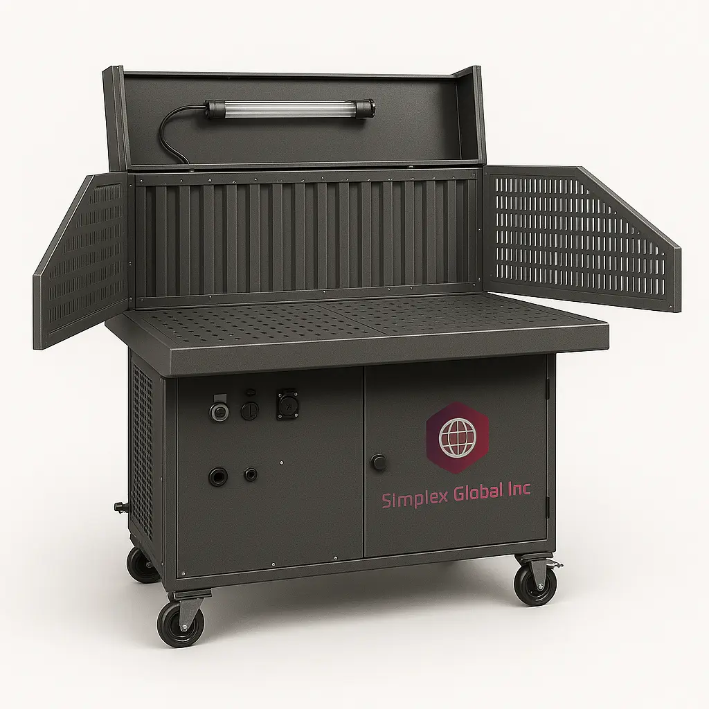 SDT-1500-B Industrial Downdraft Grinding Table
