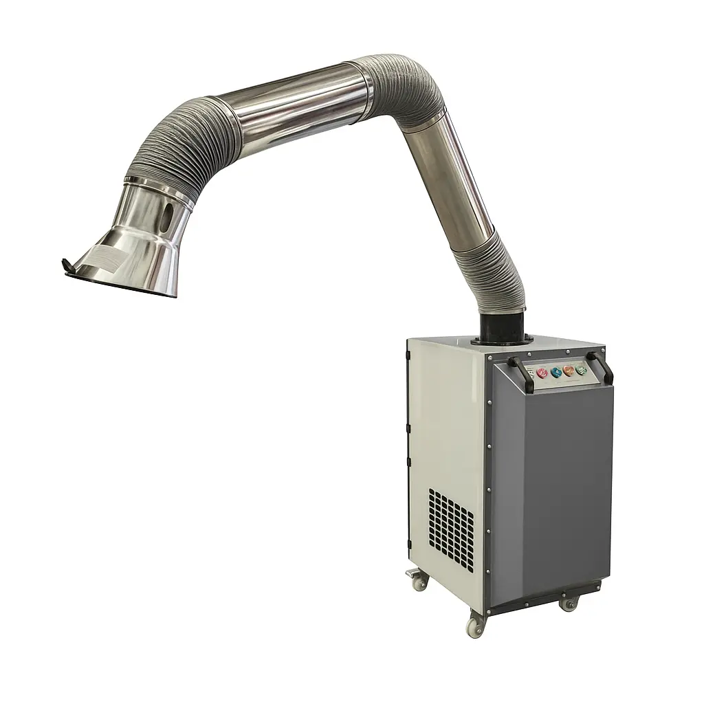 SFE-1301 Portable Fume & Dust Cleaner with Stainless Steel Arm (1760 CFM)