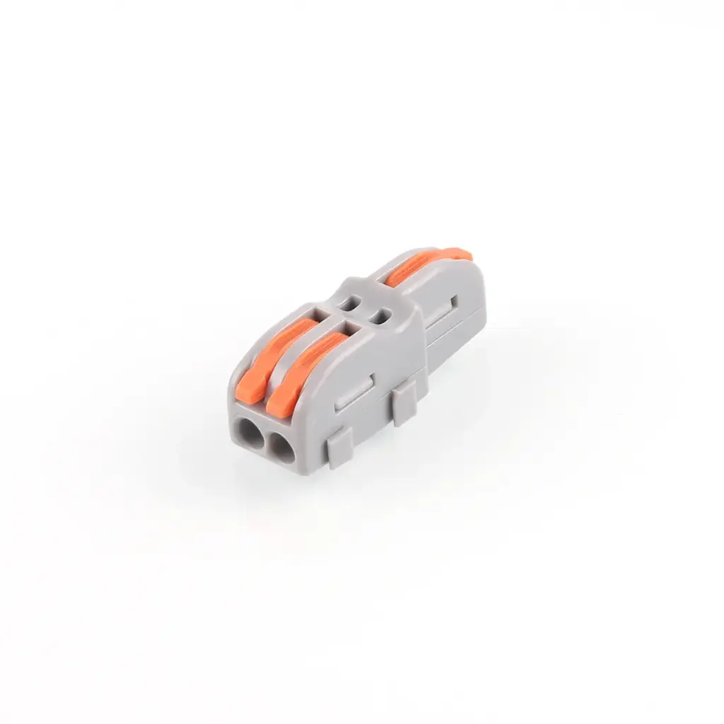 D1-2 Lever Wire Connector – 1 In 2 Out, AWG 28-14