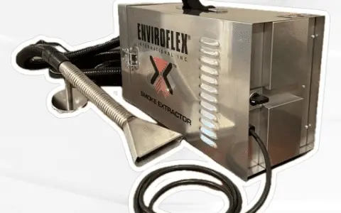 Handheld Fume Extractor - Chrome